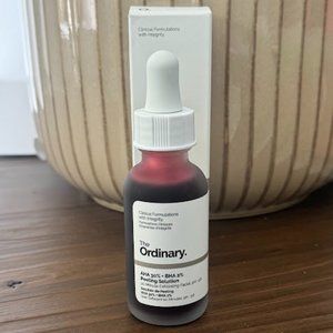 The Ordinary AHA 30% + BHA 2% Peeling Solution 2-Full Size Bottles for $10